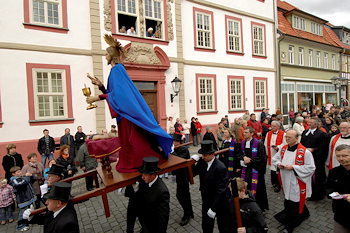 Palmsonntag-Prozession in Eichsfeld