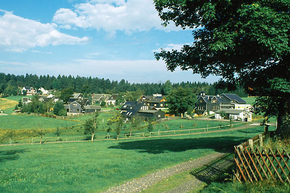 Blick auf Friedrichshöhe