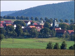 Blick auf die Gemeinde Neusiß