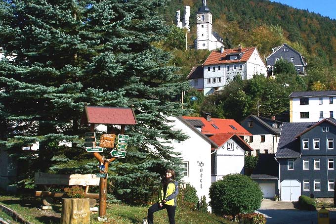 Der Ort Rauenstein im Schaumberger Land