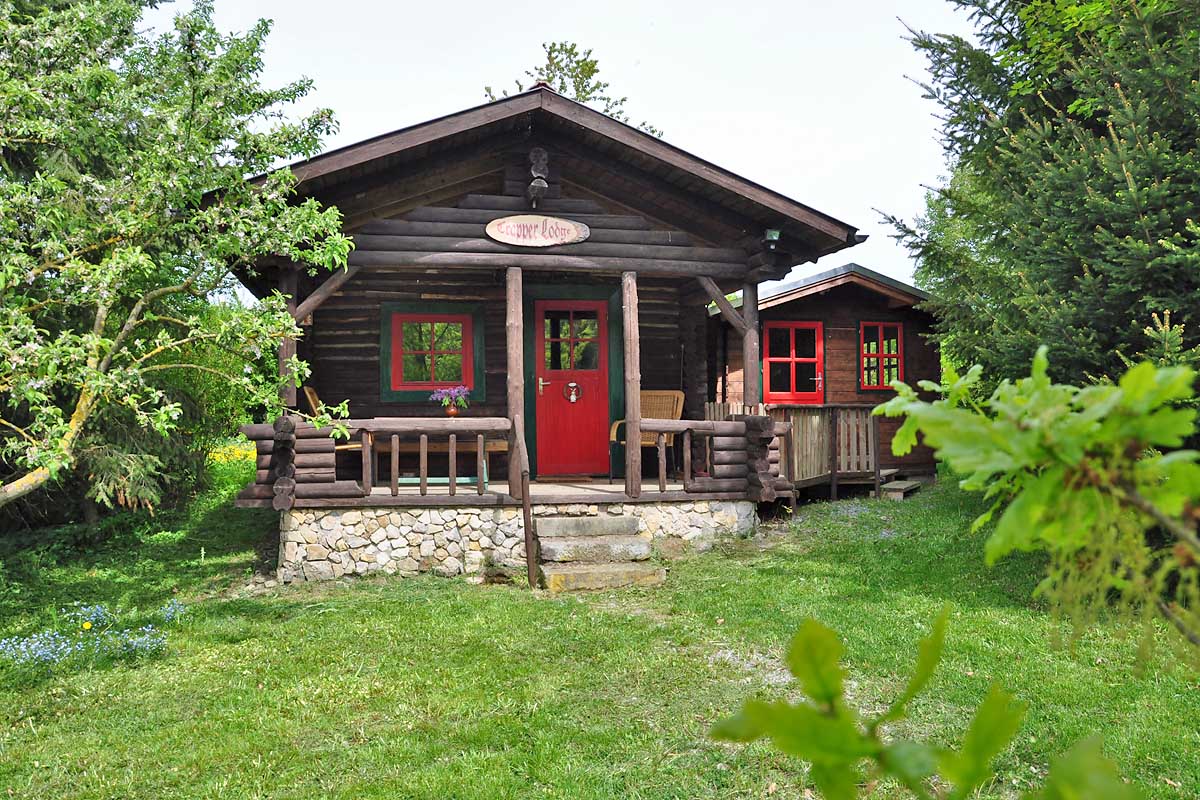 Blockhausurlaub auf dem "Rittergut Friedenthal"