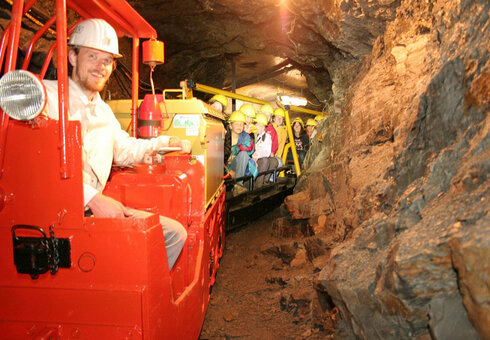 Grubenbahn im Rabensteiner Stollen