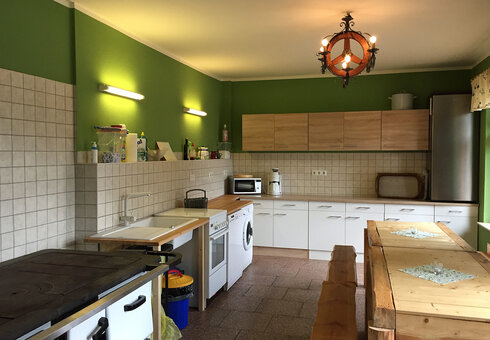 Blick in die Küche