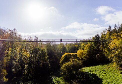 Hängeseilbrücke Hohe Schrecke