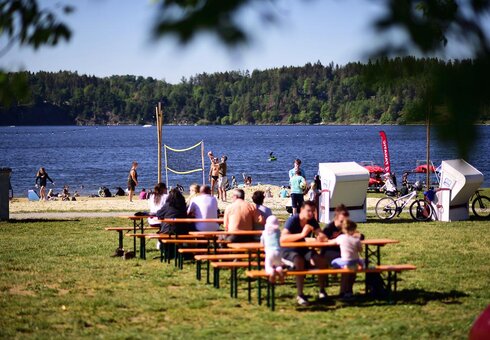 Saalburg Beach
