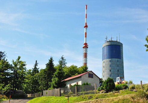Landschaft unweit der Ferienhäuser