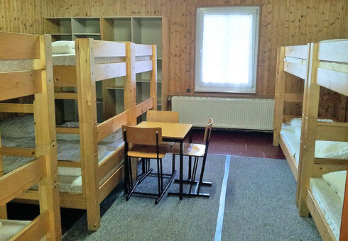 Schlafraum im Haupthaus
