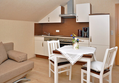 Ferienwohnung Kornblume (Küchenbereich)