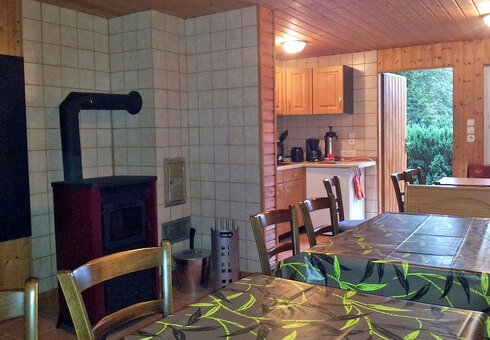 Blick in die Wanderhütte 1