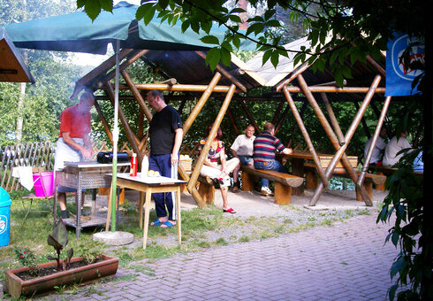 Campen in herrlicher Natur