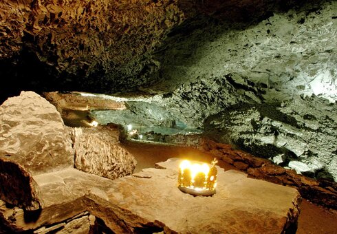 Barbarossahöhle - Steinerner Thron