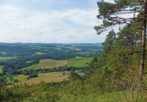 Landschaft im Schwarzatal