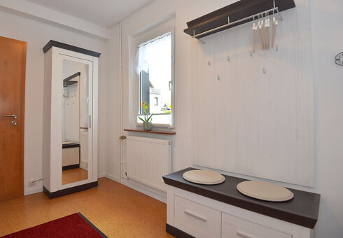 Flur mit Garderobe