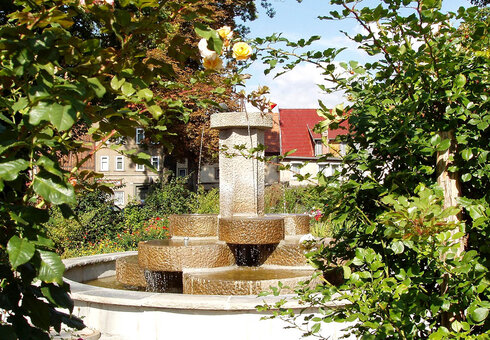 Brunnen im Puschkingarten