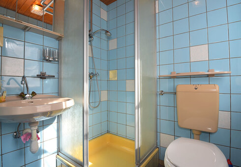 Bad mit Dusche / WC