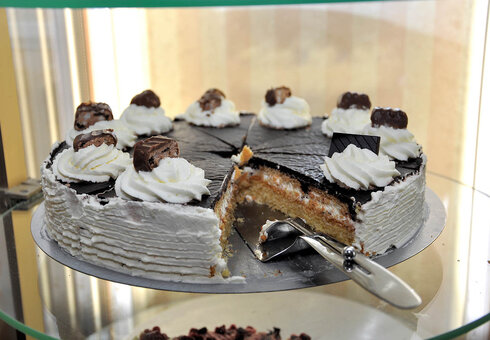 selbstgebackener Kuchen