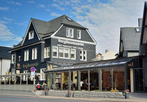 Hotel Haus Vergissmeinnicht im Sommer