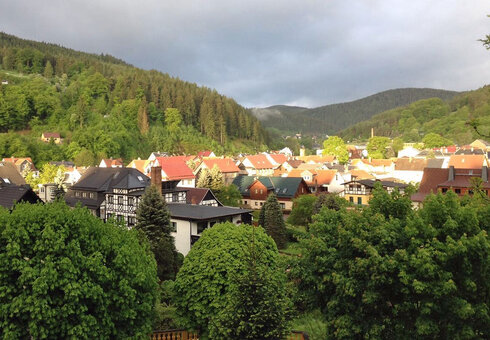 Blick auf Sitzendorf