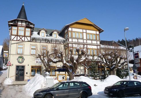 Das Hotel Zur Linde im Winter
