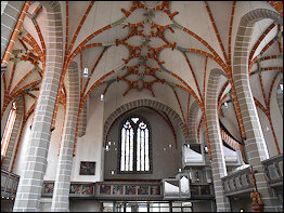 Orgel und Gemälde in der Stadtkirche