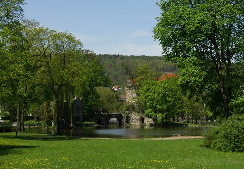 Großer Teich im Englischen Garten