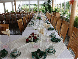Festliche Kaffeetafel