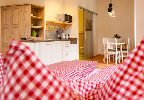 Blick in ein Appartement