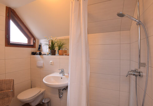 Bad mit Dusche / WC