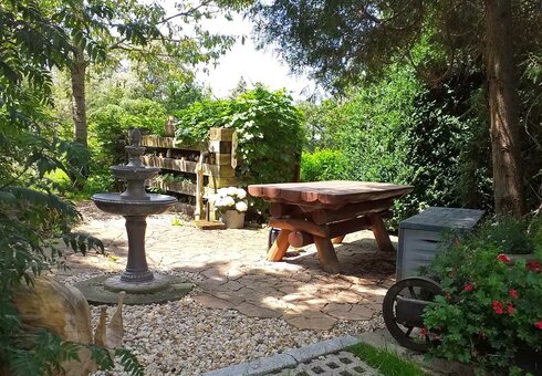 Terrasse im Grünen