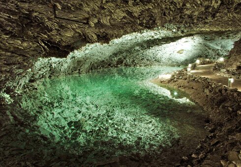 Barbarossahöhle - Am Grottensee