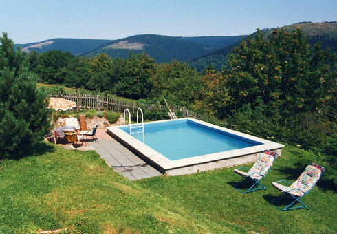 Pool im Garten
