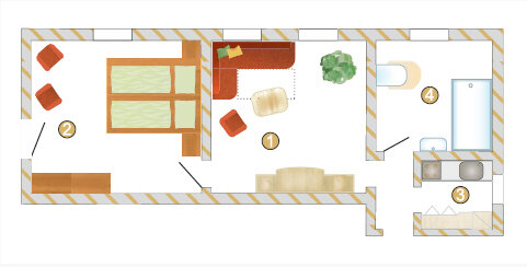 Grundriss Fewo 3