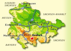 Lagekarte Heubach