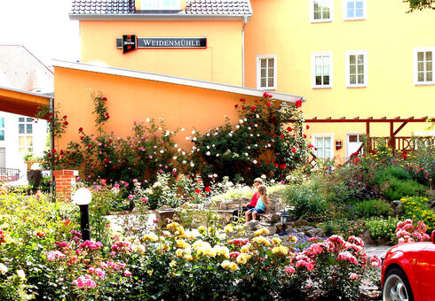 Gartenseite Hotel