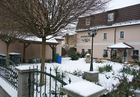 Pension im Winter