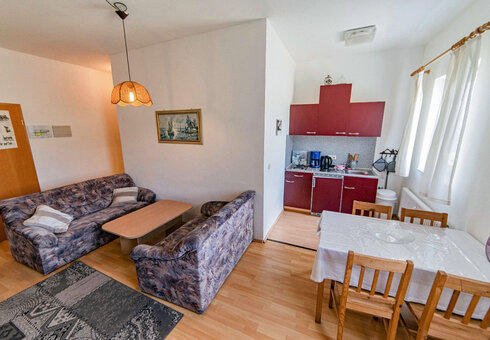 Blick in ein Wohnzimmer (Fewo2)