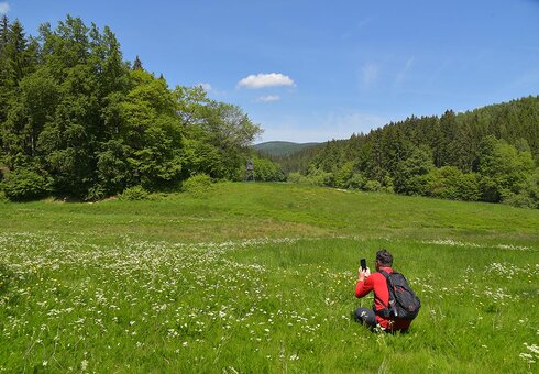 Landschaft im Vessertal