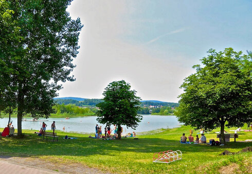 Campingplatz / Badesee Immelbor