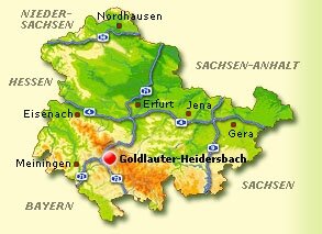 Lagekarte Goldlauter-Heidersbach