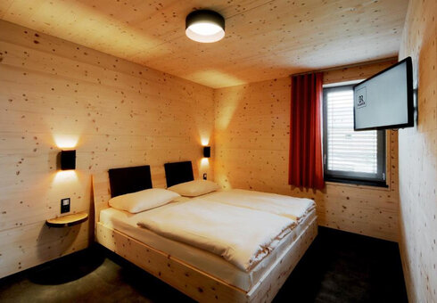 Blick in ein Ferienhaus