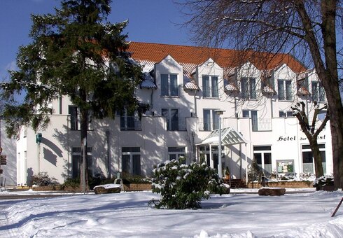 Hotel Zur Post, Winteransicht