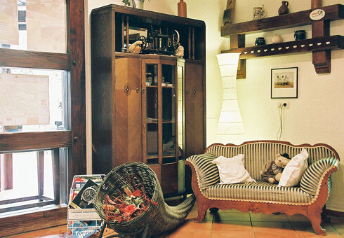 Historisches Interieur im Kains Hof