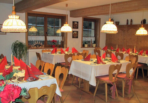 Blick in die Bauernstube