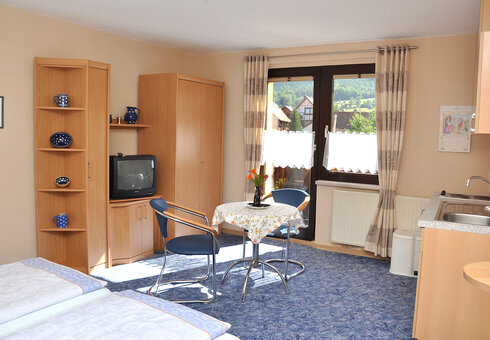 Blick in das Gästezimmer
