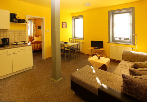 Blick in eine Ferienwohnung