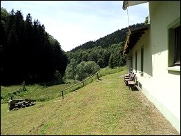 Skibaude am Skilift