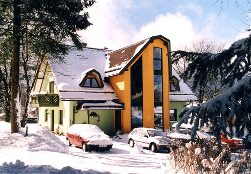 Ferienappartementhaus Rennsteigblick, Winteransicht