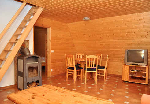 Blick in ein Wohnzimmer