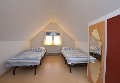 Schlafzimmer im Dachgeschoss
