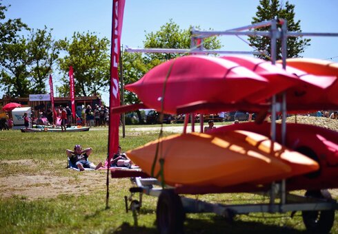 Saalburg Beach